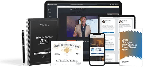 Main Street Professionals Tax Pro Certification Images