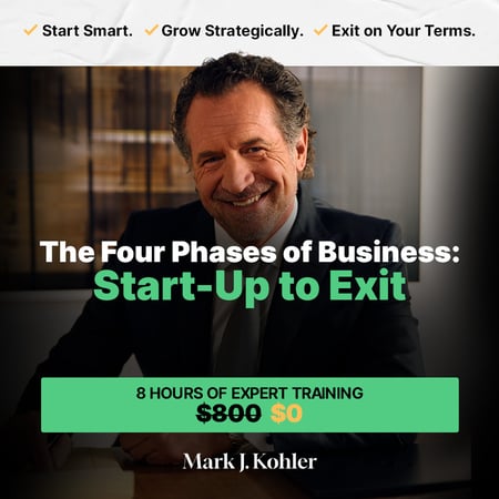 4 Phases of Business Start Up To Exit