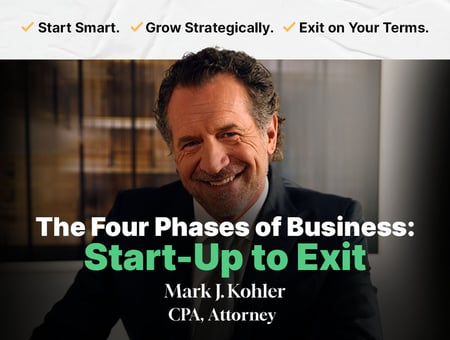  4 Phases of Business Start Up To Exit
