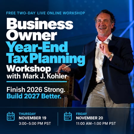  Business Owner Year-End Tax Planning Workshop
