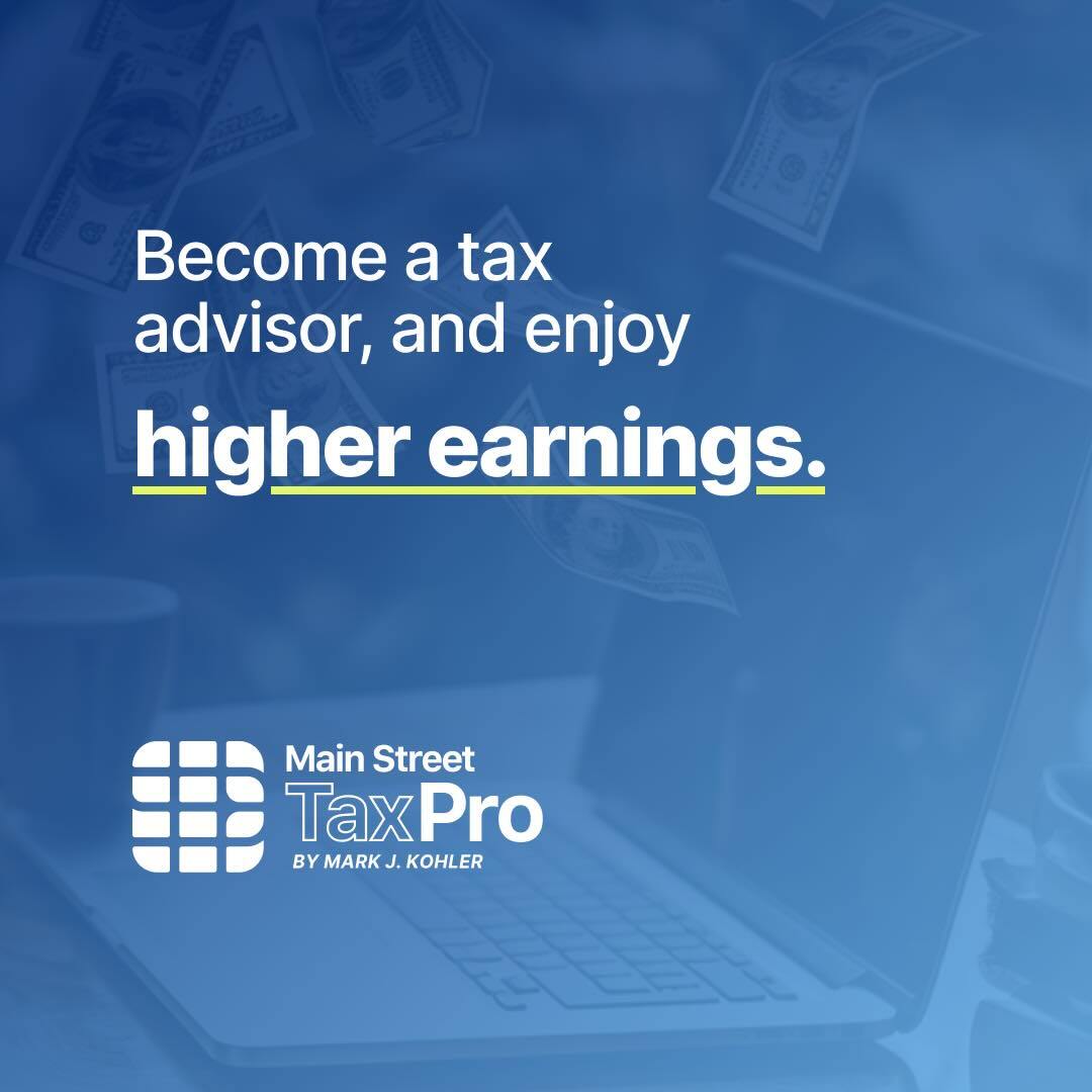 Become a tax advisor, and enjoy higher earnings.