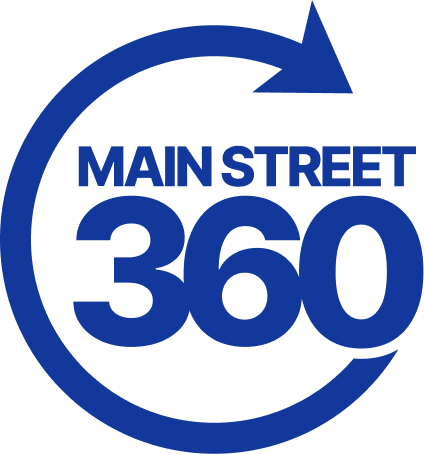 Main Street 360 - Logo Blue