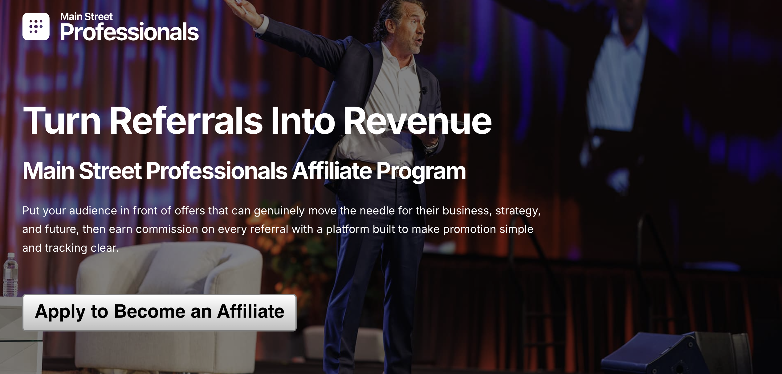 Main Street Pros Affiliate Program