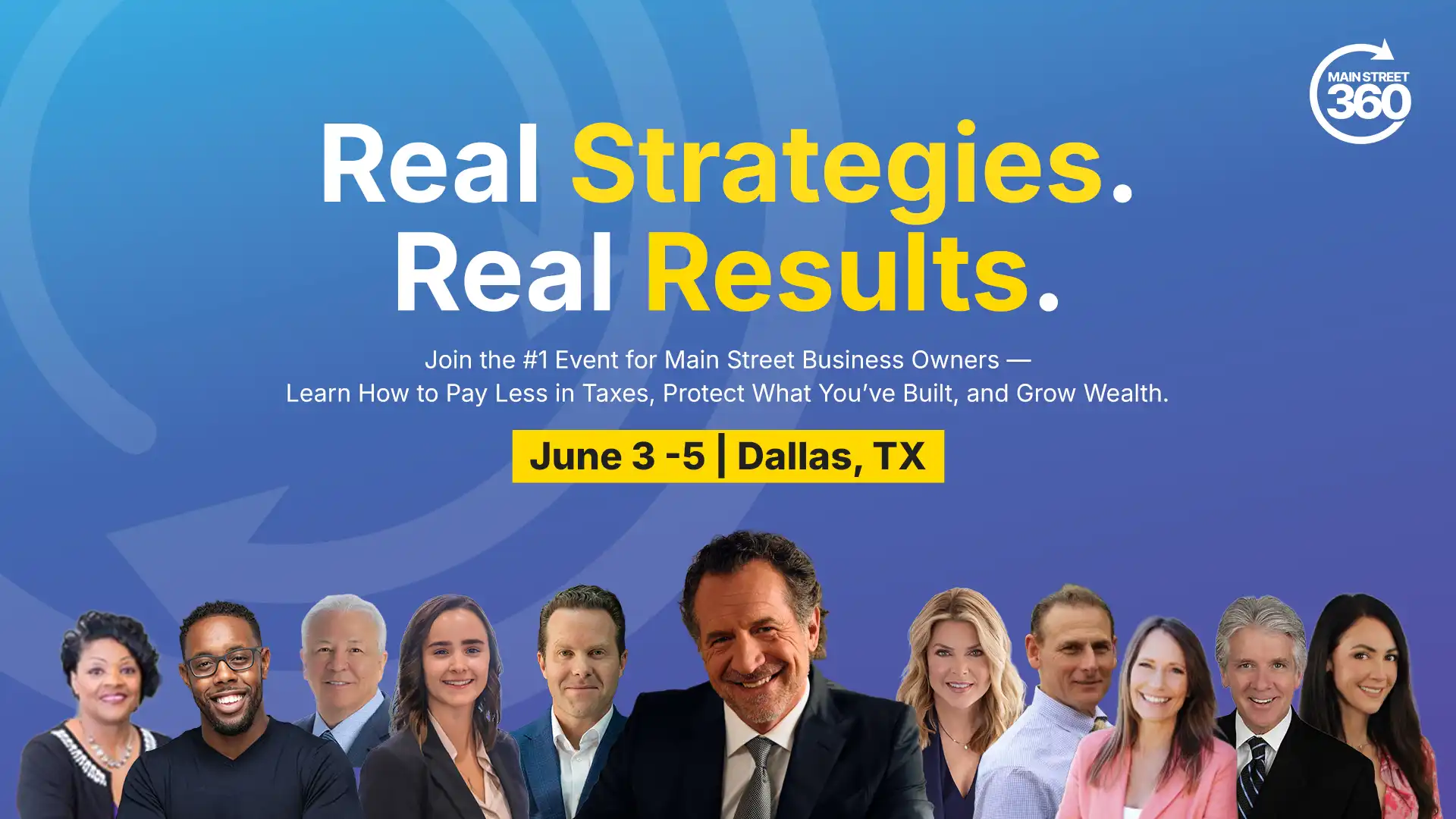 Main Street 360 - Real Strategies Real Results Main Street 360 - Real Strategies Real Results