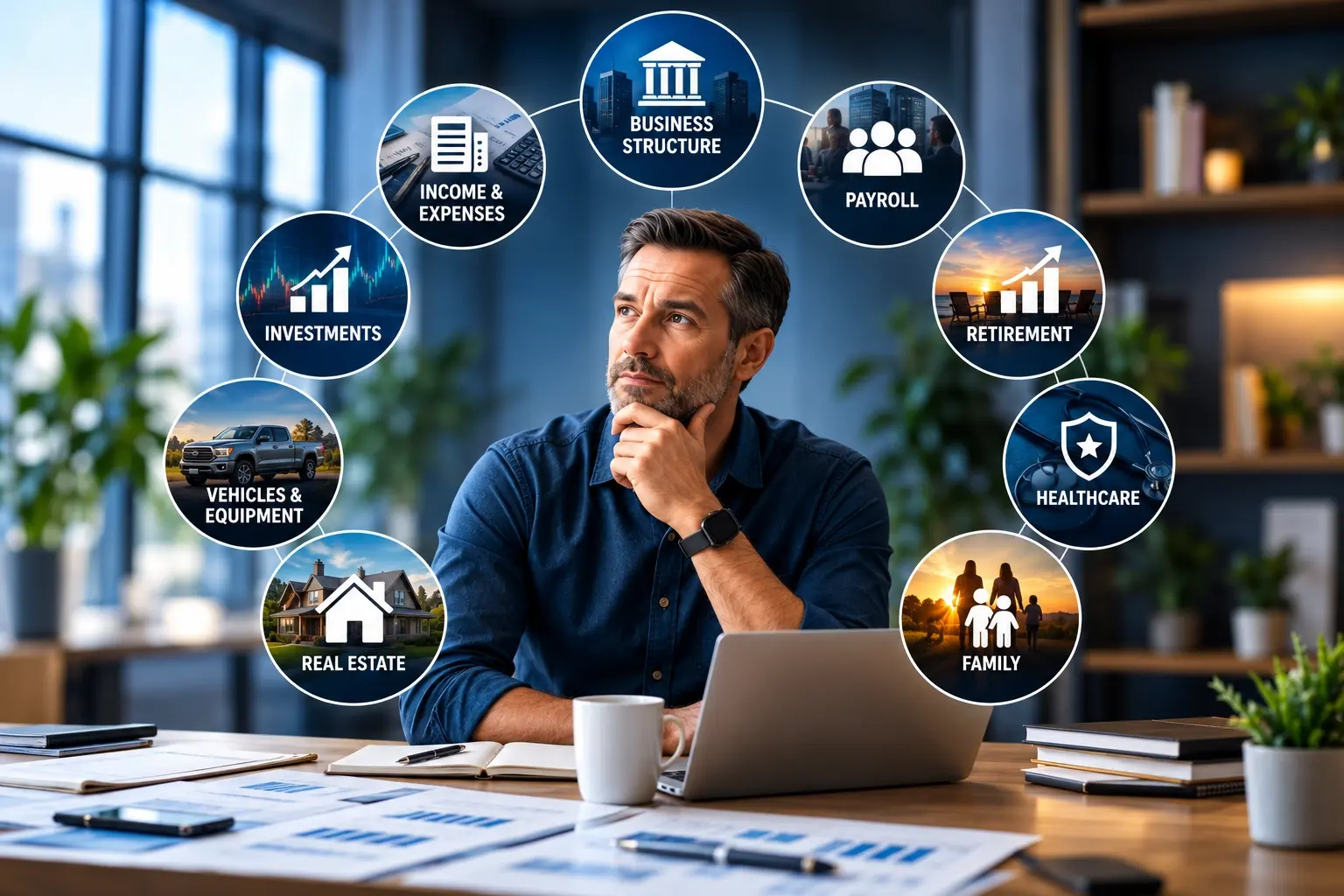 Holistic year-end financial planning opportunities for business owners